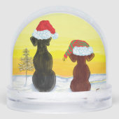 Festive springador schneekugeln (Rückseite)