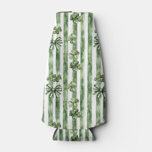  Festive St. Patrick’s Day Pattern Flaschenkühler (Vorderseite)