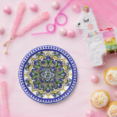 Festive Talavera Siete Pappteller (Party)