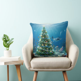 Festive Throw Pillow Kissen