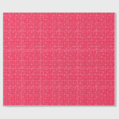 Festive Trees Holiday Christmas Geschenkpapier (Flach)