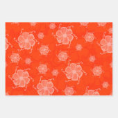 Festive Tropics Blumengeschenkverpackung RPO Geschenkpapier Set (Vorderseite 3)