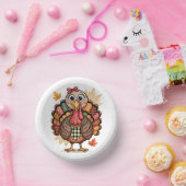 Festive Turkey Pappteller (Party)