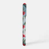 Festive Turtle Flat Holiday iPhone 16 Hülle (Rechte Seite)