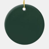 "Festive Vibes: Weihnachts- und Neujahrsjubiläum" Keramik Ornament (Hinten)