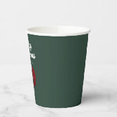 "Festive Vibes: Weihnachts- und Neujahrsjubiläum" Pappbecher (Links)