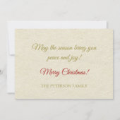 Festive Vintage Victorian Christmas Santa  (Rückseite)