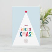 FESTIVE WEIHNACHTEN moderne minimalistische Tannen (Stehend Vorderseite)