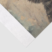 Festive Whiskers: Vintage Kitten Decoupage Seidenpapier (Detail)