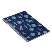 Festive Winter Animals Notizblock (Rechte Seite)