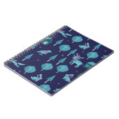 Festive Winter Animals Notizblock (Linke Seite)