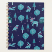 Festive Winter Animals Planer (Vorderseite)
