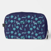 Festive Winter Animals Waschbeutel (Vorderseite)