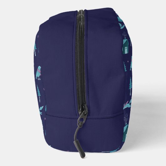 Festive Winter Animals Waschbeutel (Rechts)