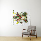 Festive Winter Fairy Wandteppich (Beispiel (Horizontal))