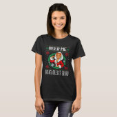 Festive Winter Wedding Gift Christmas Bachelorette T-Shirt (Vorne ganz)