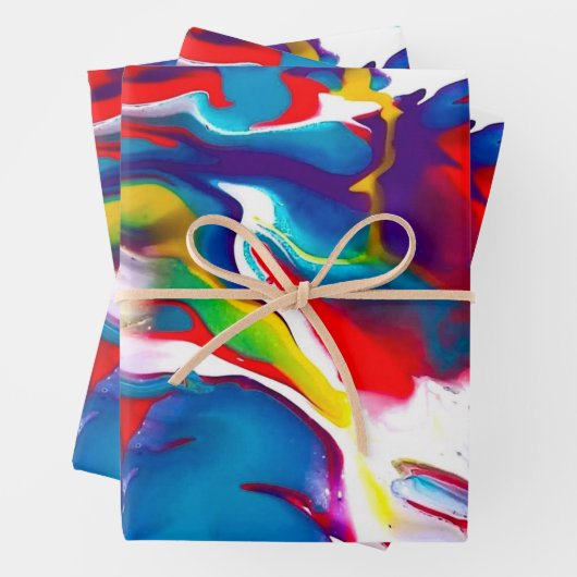 Festive Wrapping Paper Geschenkpapier Set (Beispiel)
