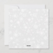 Festive Wreath Merry Christmas Happy Feiertagskarte (Rückseite)