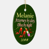 FESTIVER PERSONALISIERTER UND GESCHÄFTSBEAUFTRAGTE KERAMIK ORNAMENT (Rechts)