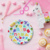 Festiver Pessach-Papierteller Pappteller (Party)