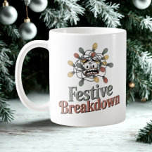 Festiver Zusammenbruch | Verwirrte Weihnachtsbeleu