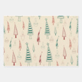 FESTIVES ARBEITSPAPIER GESCHENKPAPIER SET (Vorderseite 2)