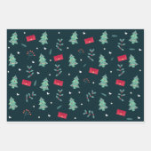 FESTIVES ARBEITSPAPIER GESCHENKPAPIER SET (Vorderseite)