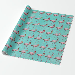 FESTIVES FLAMINGO Wrapping Paper Geschenkpapier