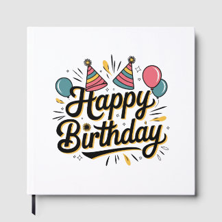 Festives Herzlichen Glückwunsch zum Geburtstag Gästebuch
