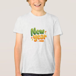 festives Neues Jahr  Tri-Blend Shirt