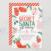 FestiveSecretSanta Einladung (Vorne/Hinten)