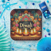 Festivi Diwali Pappteller (Party)