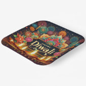 Festivi Diwali Pappteller (Gewinkelt)