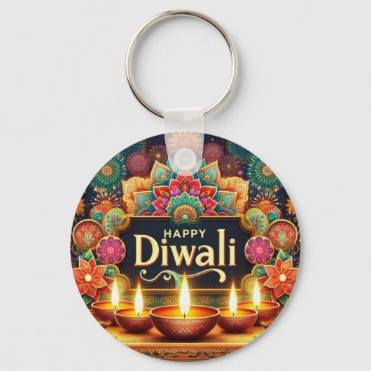 Festivi Diwali Schlüsselanhänger (Vorderseite)