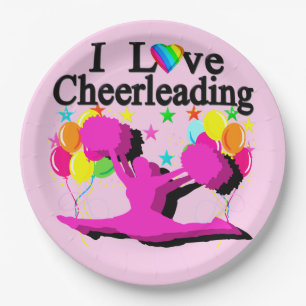 FESTIVI LIEBE CHEERLEADING PAPIER TELLER