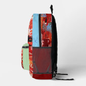 Festivität Bedruckter Rucksack (Rechts)