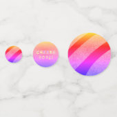 FESTIVITÄT Konfetti IN SUNSET AUF FEUER (Vorderseiten)