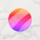 FESTIVITÄT Konfetti IN SUNSET AUF FEUER (Klein Vorderseite)