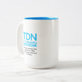 Festivo Iglu Zweifarbige Tasse (Vorderseite Links)