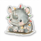 Festivo Rhino Aufkleber (Vorderseite)