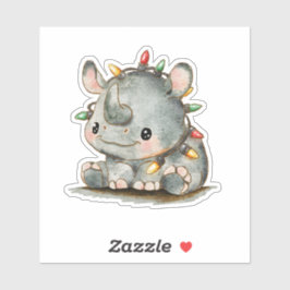 Festivo Rhino Aufkleber