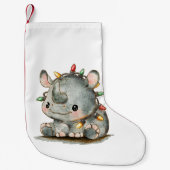 Festivo Rhino Kleiner Weihnachtsstrumpf (Vorderseite)