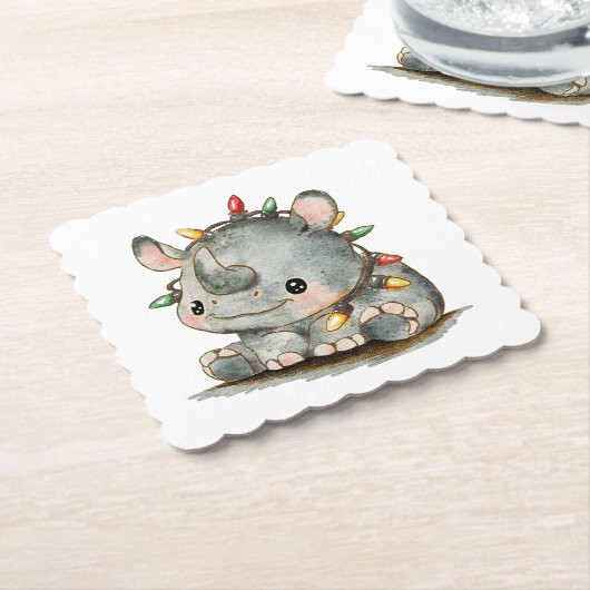 Festivo Rhino Untersetzer (angewinkelt)