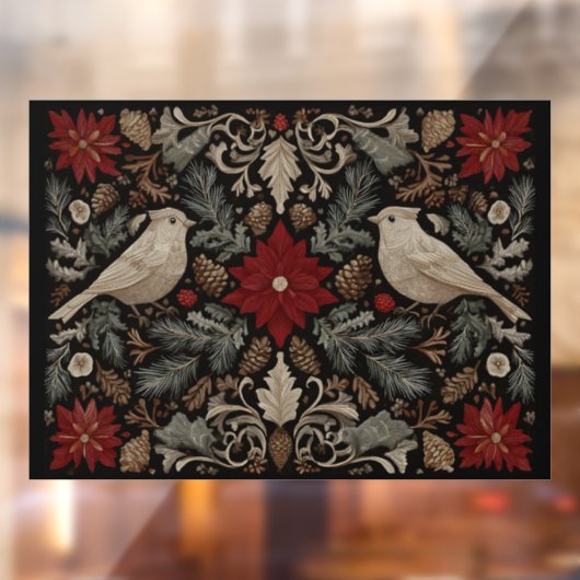 Festivstickerei Fensteraufkleber (Blatt 2)