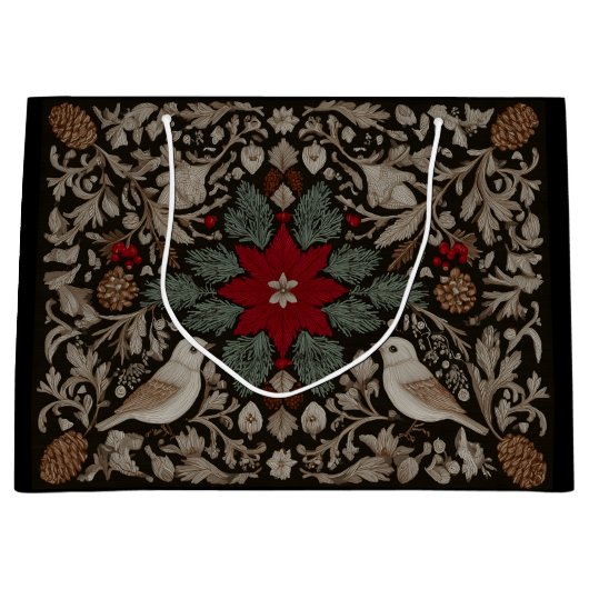 Festivstickerei Große Geschenktüte (Vorderseite)