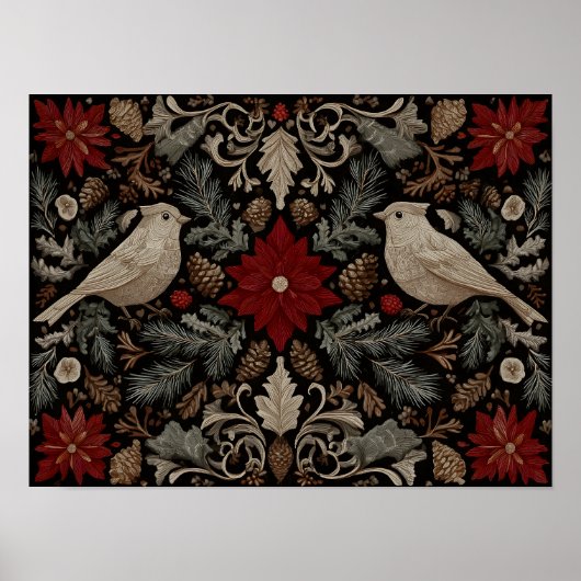 Festivstickerei Poster (Vorne)