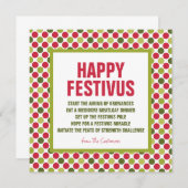 Festivus Holiday Cards Einladung (Vorne/Hinten)
