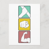 FESTIVUS illustriert Postkarte (Vorderseite)