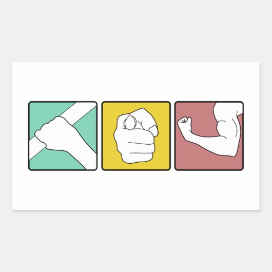 FESTIVUS ILLUSTRIERT RECHTECKIGER AUFKLEBER (Vorderseite)