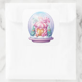 Festkleber Quadratischer Aufkleber (Tasche)